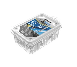 Optimaxx Wall Bite 6.5mm x 38mm x 75 Qty - No Plug Masonry Screws - C650-380W - Picture 1 of 3