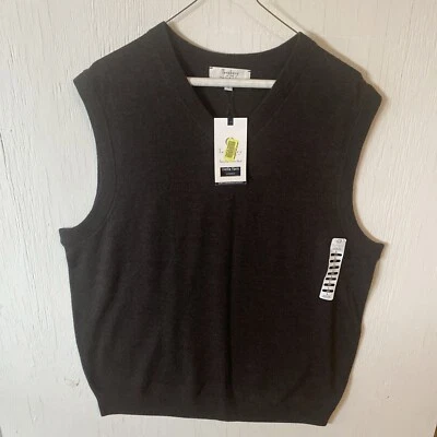 Novo Colete Suéter Masculino TURNBURY 100% Lã Merino - Novo com etiquetas  - Imagem 1 de 4