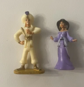 Vintage 1995 Polly Pocket Disney Aladdin Compact Replacement Figures Jasmine Set - Picture 1 of 2