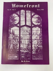 Homefront Magazine PA Bangor Slate Belt Pen Argyl WWII Vol IV No 3 Easter 1945 - Picture 1 of 4