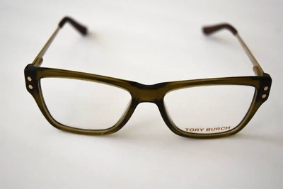 Montura óptica Tory Burch transparente verde dorado TY2036 666 52-15-135 anteojos Foto 1 de 4