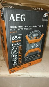 AEG 18V/12V High Pressure And Volume Inflator/Deflator Hybrid -SKIN ONLY- NEW - Picture 1 of 3