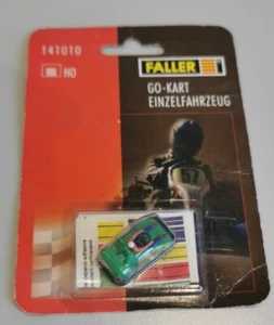 Faller H0 141010 Go-Kart Einzelfahrzeug in grün (rot / blau) NEU & OVP - Bild 1 von 2