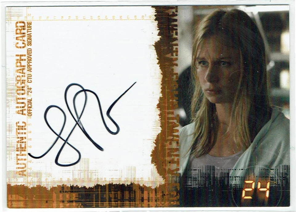 24 Season 5 Artbox Autograph Card Mary Lynn Rajskub as Chloe O'Brian Ultra Rare - Image 1 of 1