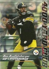2014 Topps 4000 Yard Club #7 Ben Roethlisberger Pittsburgh Steelers