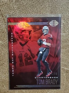 Tom Brady Illusions 2020 rojo 28/99 - Imagen 1 de 2