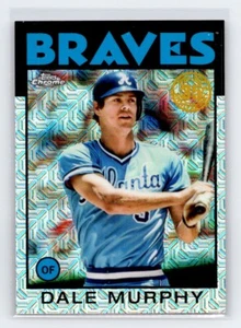 Dale Murphy 2021 Topps Update #86C-34 1986 Topps Silver Pack Mojo - Picture 1 of 2