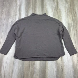 Frank & Eileen Pullover Damen Small grau Effie LS Trichterkragen Capelet Pulli - Bild 1 von 10
