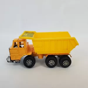 Tootsietoy Heavy Dump Truck #412. DieCast Model Construction Equipment Yellow - Picture 1 of 9