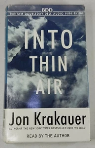 Into Thin Air: A Personal Account- Mt.Everest Disaster Jon Krakauer (4 Tapes) - Picture 1 of 7