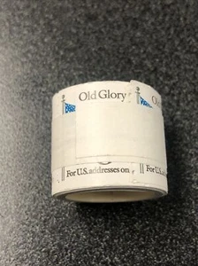 Rollo de bobina de 100"" Old Glory negro Glory 2889 - como nuevo nunca bisagras. - Imagen 1 de 3