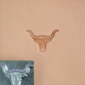 Longhorn 3D Stamp 88438-00 New by Tandy Leather - Picture 1 of 2