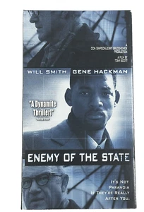Enemy of the State (VHS, 1999) - Will Smith, Gene Hackman - Action Thriller - Picture 1 of 2