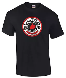 Bultaco Red Retro Round Style Motorcycle Printed T Shirt in 6 Sizes - Picture 1 of 6