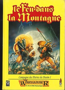 JDR JEU DE ROLE DESCARTES WARHAMMER 1ERE ED LE FEU DANS LA MONTAGNE - Imagen 1 de 2