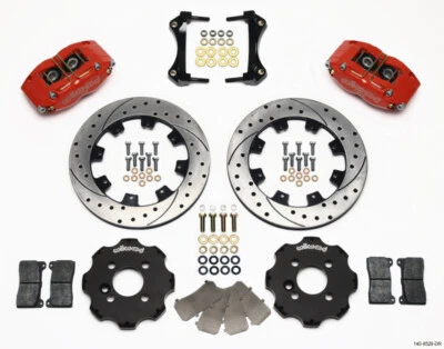 Wilwood Dynapro Radial Front Kit 12.19in Drilled Red Mini Cooper - Image 1 of 2