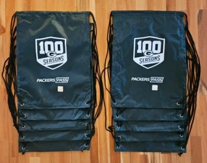 10 GREEN BAY PACKERS 100 SEASONS BACKPACK BAGS, NFL LICENSED, NEW, 18'' X 13 1/2 - Picture 1 of 2
