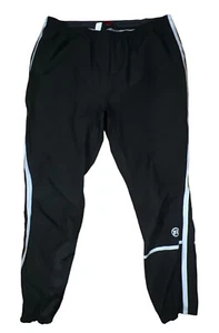 Novara Mens Sz XL Nylon Black Cycling Rain Reflective Pants - Picture 1 of 5