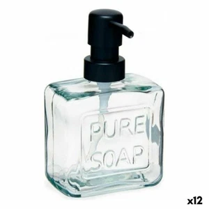 Dispensador de Jabón Berilo Pure Soap Transparente Cristal Plástico 250 ml 9 - Imagen 1 de 2