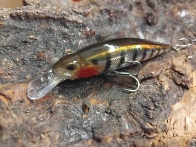 AEW WOBBLER BARSCH 7,7 CM HECHT ZANDER RAPFEN DÖBEL KÖDER CRANKBAIT JERKBAIT - Bild 1 von 3