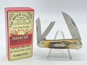 1994 CASE BROTHERS TESTED XX USA 5355 Stag Wharncliffe Whittler w/ OMP BOX - Picture 1 of 8