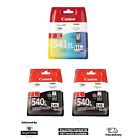 Genuine Canon PG-540XL & CL-541XL High Yield Ink Cartridges - INDATE BOX
