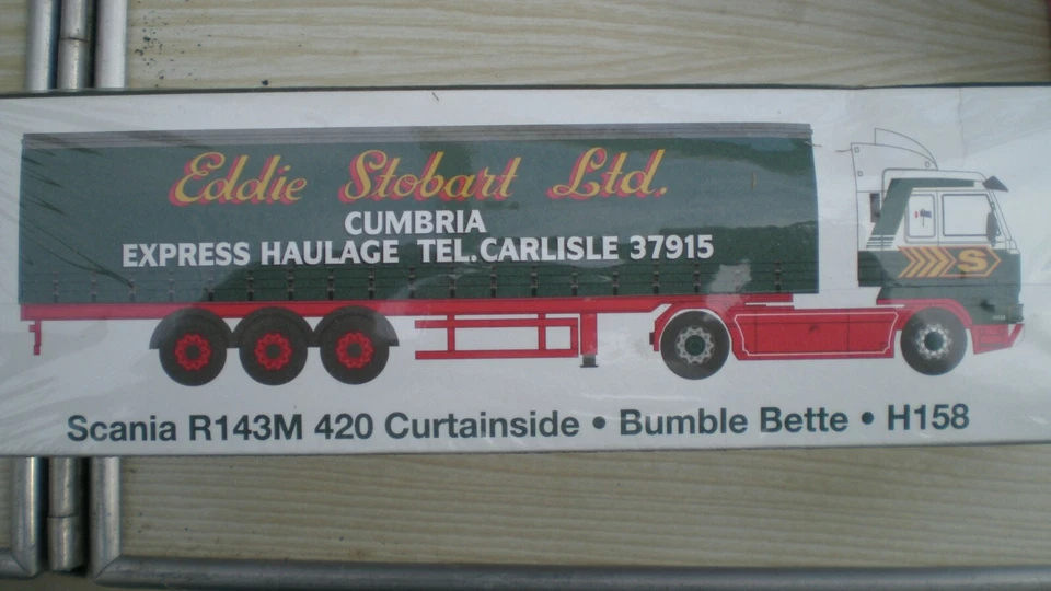 Eddie Stobart Scania R143M 420 Curtainside H158 - Image 1 of 1