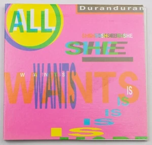 Duran Duran - All She Wants Is (3 Inch CD Single) - Duran Duran CD DD11 - Picture 1 of 4