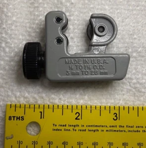 Superior Tool Pro-Line 7/8 in. Mini Tube Cutter Black/Gray 1 - Picture 1 of 6