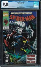 Spider-man #10 CGC 9.8 White McFarlane art cover 1991 Wolverine original costume