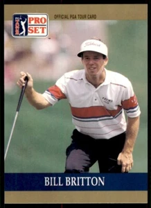 1990 Pro Set Bill Britton Golf Cards #72 - Picture 1 of 2