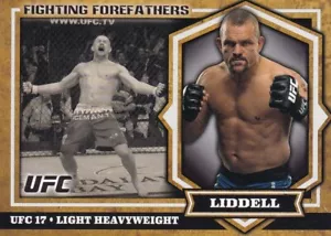 Chuck Liddell 2012 Topps UFC Bloodlines Fighting Forefathers Card #FFCL Pride FC - Picture 1 of 24