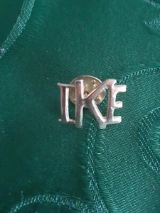 Vintage Gold "Ike" Eisenhower Pin - Picture 1 of 2