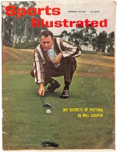 February 20, 1961 Billy Casper US Open Sports Illustrated NO LABEL 181625 - Picture 1 of 1