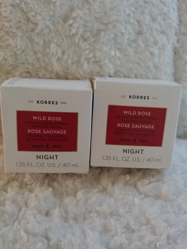 Korres Wild Rose Vitamin C Brightening Sleeping Facial 40ml 1.35 Fl Oz
