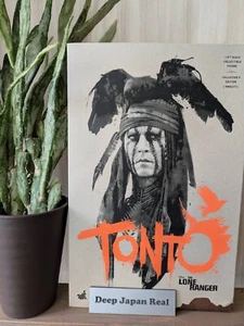 Hot Toys Disney's The Lone Ranger Tonto Johnny Depp 1/6 Scale Action Figure Used - Picture 1 of 5