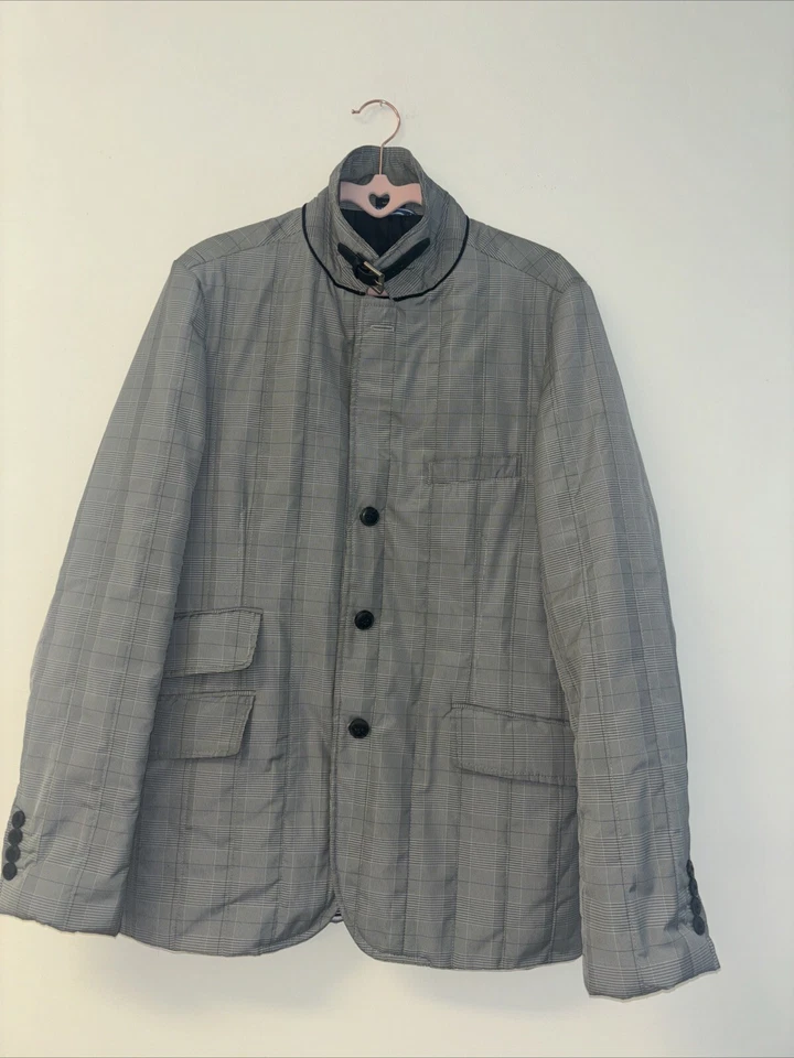 Chaqueta para mujer talla pequeña blazer de gran tamaño impermeable con hebilla de caparazón ropa para hombre acolchada Foto 1 de 4