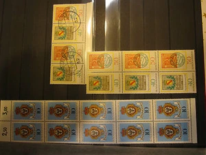 República Federal de Alemania Correo Federal años 80 bloques etc. 3. Juego - Imagen 1 de 2