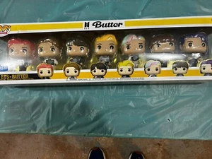 Funko Pop Rocks! BTS Butter 7 Figure Pack Wal-mart Exclusive NEW IN BOX - Picture 1 of 9