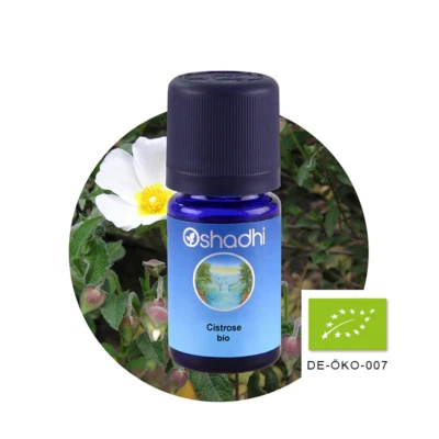 Oshadhi Cistrose bio 1ml ätherisches Öl naturreine Qualität