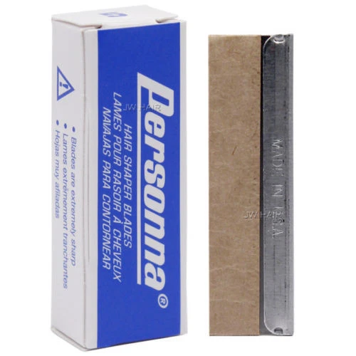 Personna 5 pcs Barber Platinum Stainless Hair Shaper Blades