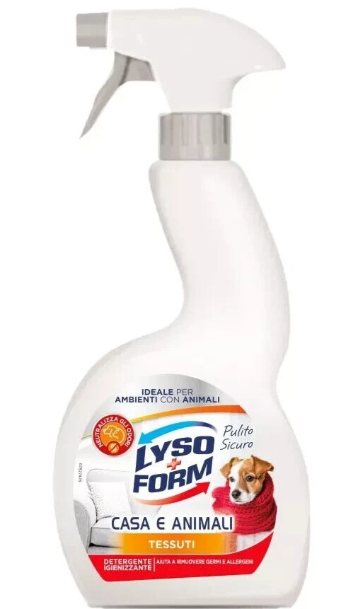 LYSOFORM DETERGENTE CASA E ANIMALI TESSUTI SPRAY 450ML