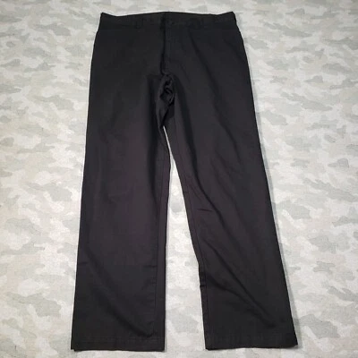 McDonald's Apparel Collection Uniform Pants Mens 36-37 Black Workwear Employee - Image 1 of 4