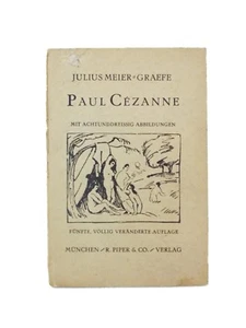 Paul Cezanne art book early edition 1923 Impressionism art book Julius Meier - Bild 1 von 6