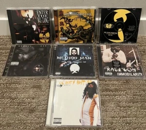 Wu-Tang Clan + Members 7 CD Lot - Method Man, ODB, Raekwon - Imagen 1 de 4