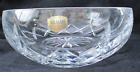 Vintage Atlantis Full Lead Glass Crystal Bowl 8" Portugal