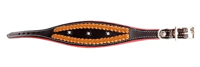 Nuevo collar de cuero para perros galgo cuero gamuza y espuma Eva súper suave para extra Foto 1 de 3