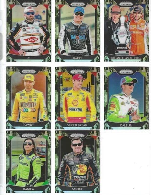 2019 Panini PRIZM CAMO PARALLEL #41B-DALE JR.-Dale Earnhardt Jr.-ONE CARD ONLY! - Image 1 of 4