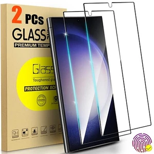 Per Samsung Galaxy S25 S24 Plus S24 Occhiali Ultra Temperati 9H Protezione Schermo - Foto 1 di 7