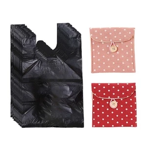 Sanitary Napkin Bags, 200 Pcs Personal Disposal Bags for Women, 2 Sanitary Na... - Picture 1 of 5